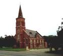 St. Mary's Catholic Church, the painted church in High Hill, Texas.