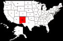 New Mexico State Map