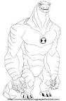 Ben 10 coloring page
