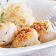 Hazelnut-crusted Scallops - Coastal Living