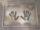 Michael Caine handprints, Leicester Square WC2 - via Daymix