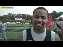 2011 MHSAA LP D1 Track Finals interview with Dequante Humphrey Boys Long