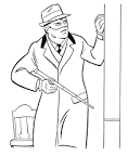 Hornet coloring page