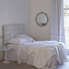 Small white bedroom