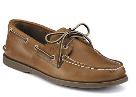 Sperry Top Sider Authentic Original 2 Eye Leather Boat Shoes ...