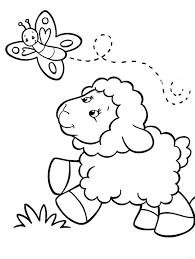 Image result for sheep coloring page