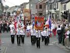 One of the more colourful and loudest bands is the Blair Memorial Band which - via Daymix