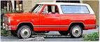 Dodge Ramcharger trucks: 1974-