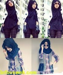 Gaya hijab terbaru 2014 - Info Femina