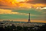 Paris at sunset with the - via Daymix