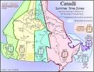 Map of Daylight Saving Time