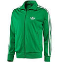Men's Adidas Originals Green Firebird 1 Track Top | Sports Fashion