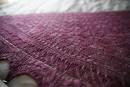 How to Block Hand Knit Triangle Lace Shawls–A Quickie Tutorial