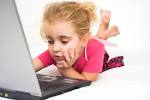 girl on computer