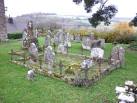 Family graves, St Peter's churchyard, Huish Champflower - via Daymix