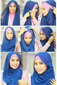 Cara Memakai Jilbab Pashmina Sifon Elegan | utarimuchtar