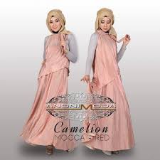 Carmelion Mocca Red | Baju Muslim GAMIS Modern