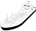 Boat coloring page