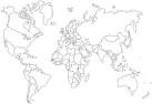 World coloring page
