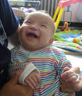 Xiao Yu is one happy camper !