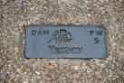 The name "Mercury" on this manhole cover, near the corner of Gt Victoria - via Daymix