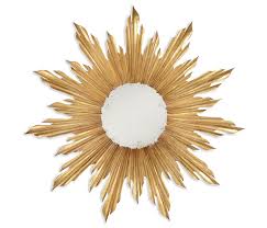 sunburst mirror, sunburst mirrors, gold sunburst mirror, gold ...