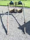 Old horse-drawn farm implement. Lairdhay outdoor exhibit. - via Daymix