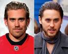 Henrik Zetterberg e Jared Leto