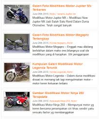 Modifikasi Motor Mobil App Ranking and Store Data | App Annie