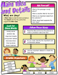 Learning Focused Reading Comprehension Strategies  Poster Set K
