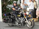 David Beckham is hired TWO police escorts to get him to NBA