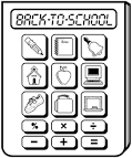 First Day of School coloring page