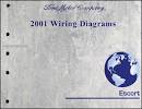 2001 Ford Escort & ZX-2 Wiring Diagram Manual Original