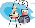 science experiment Vector Clip art