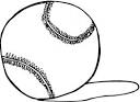 Tennis coloring page