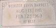 Webster Elvin Ba
rrett (1911 -  ...