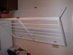 Breathtaking Wooden Folding Wall Shelf Drying Rack With Hook ...