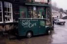 A van advertising Sid's Cafe - via Daymix
