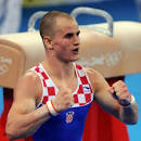 Filip Ude won silver medal in pommel horse at 2008 Bejing Olympic ...
