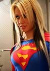 superhero cosplay girl