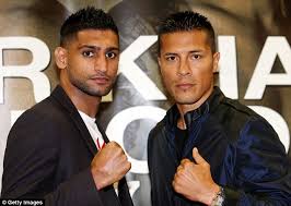 Amir Khan says he\u0026#39;s paid out to bring Julio Daz here | Mail Online - article-0-197B6606000005DC-864_634x452