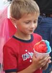 the Hawaiian shave ice.