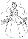 Princess coloring page