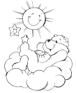 Care Bear coloring page