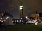 camp here in Parliament Square in 2001 to protest against the Iraq war. - via Daymix