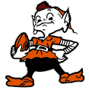 CLEVELAND BROWNS Refresh Logo by Simply Brightening Orange Helmet.