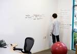 Dry Erase White Board Paint for Offices School and Home IdeaPaint