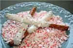 Chocolate Dipped Pretzel Rods - JavaCupcake