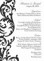 Wedding Menus - Error Found! - 2723OBRIENS's Black Wedding by ...