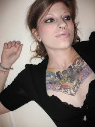 chest tattoos for women